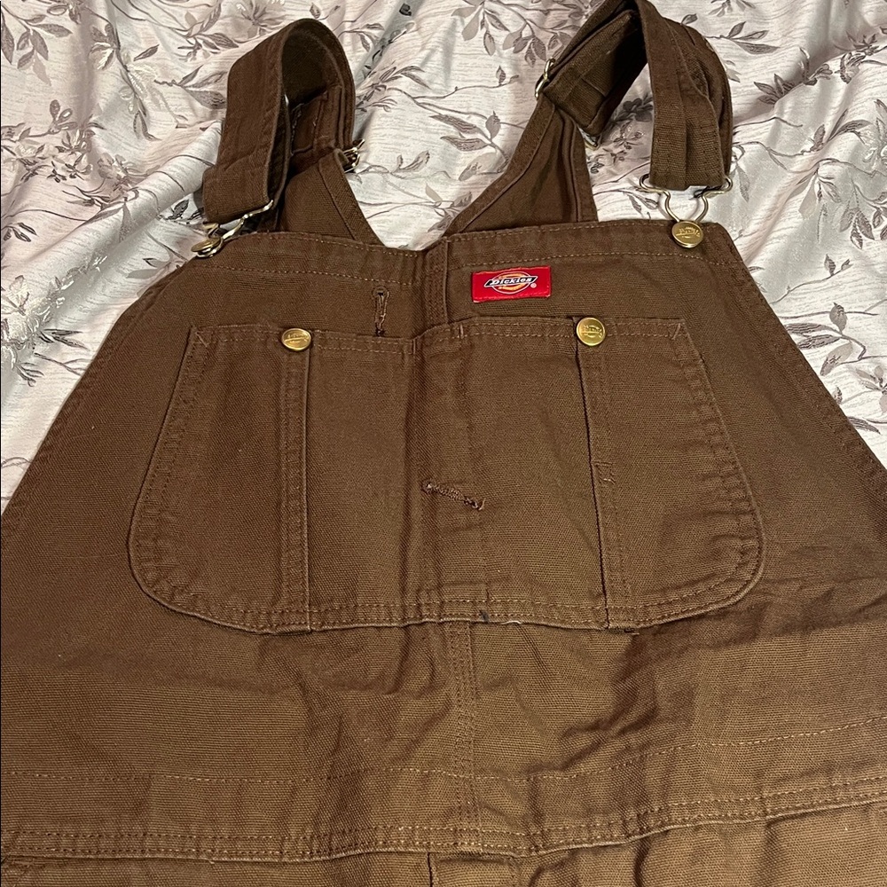 Dickies Chocolate Brown Overalls